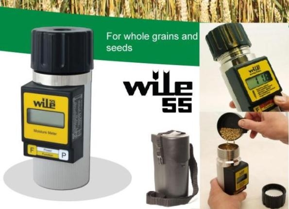 Máy đo độ ẩm ngũ cốc (đo độ ẩm hạt và hạt có dầu) model: wile 55 - may-do-do-am-ngu-coc-do-do-am-hat-va-hat-co-dau-model-wile-5
